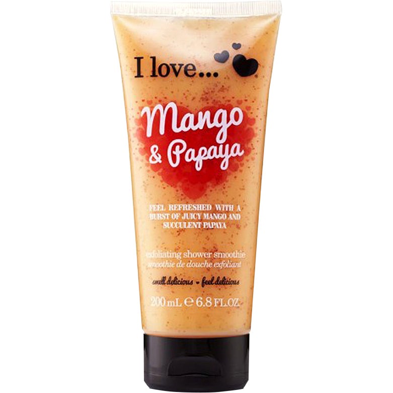 I Love Mango & Papaya Exfoliating Shower Smoothie - 200 ml