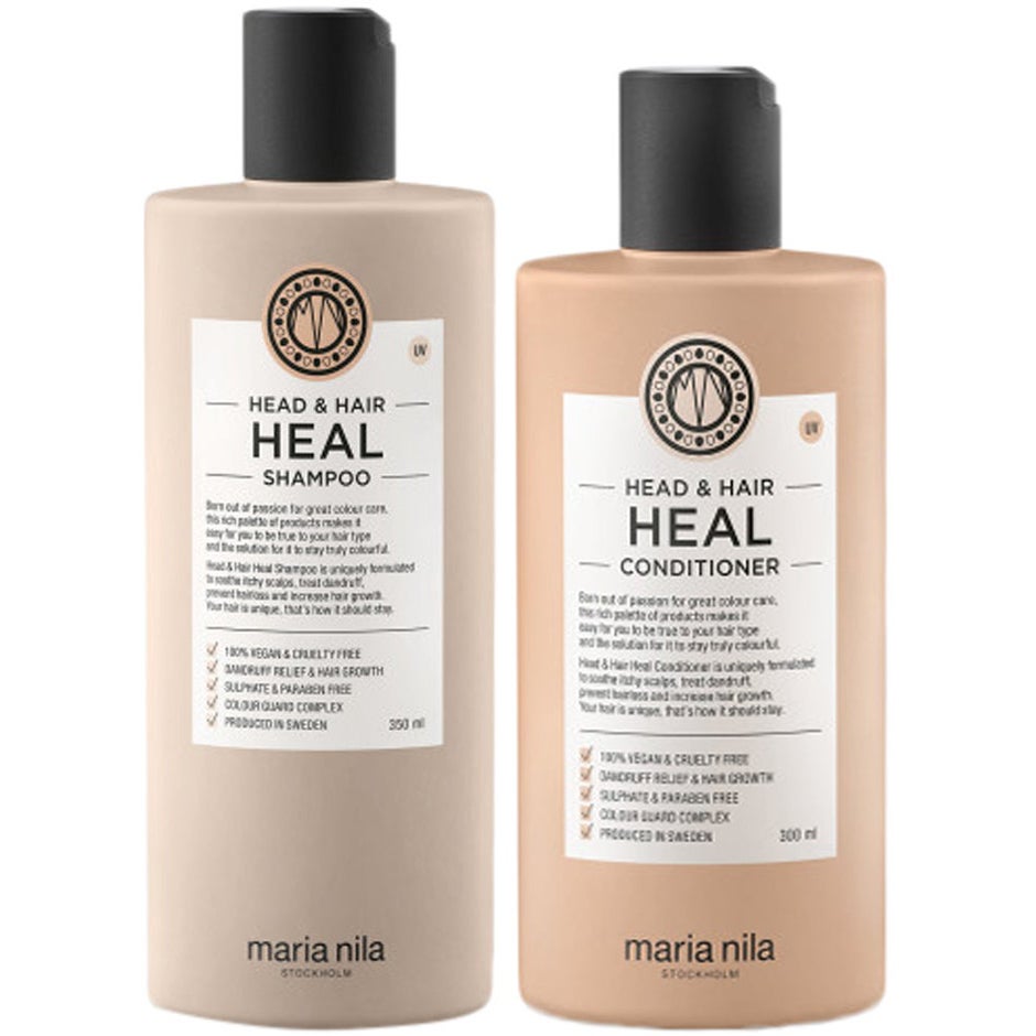 Maria Nila Head & Hair Heal Shampoo 350 ml & Conditioner 300 ml - 650 ml