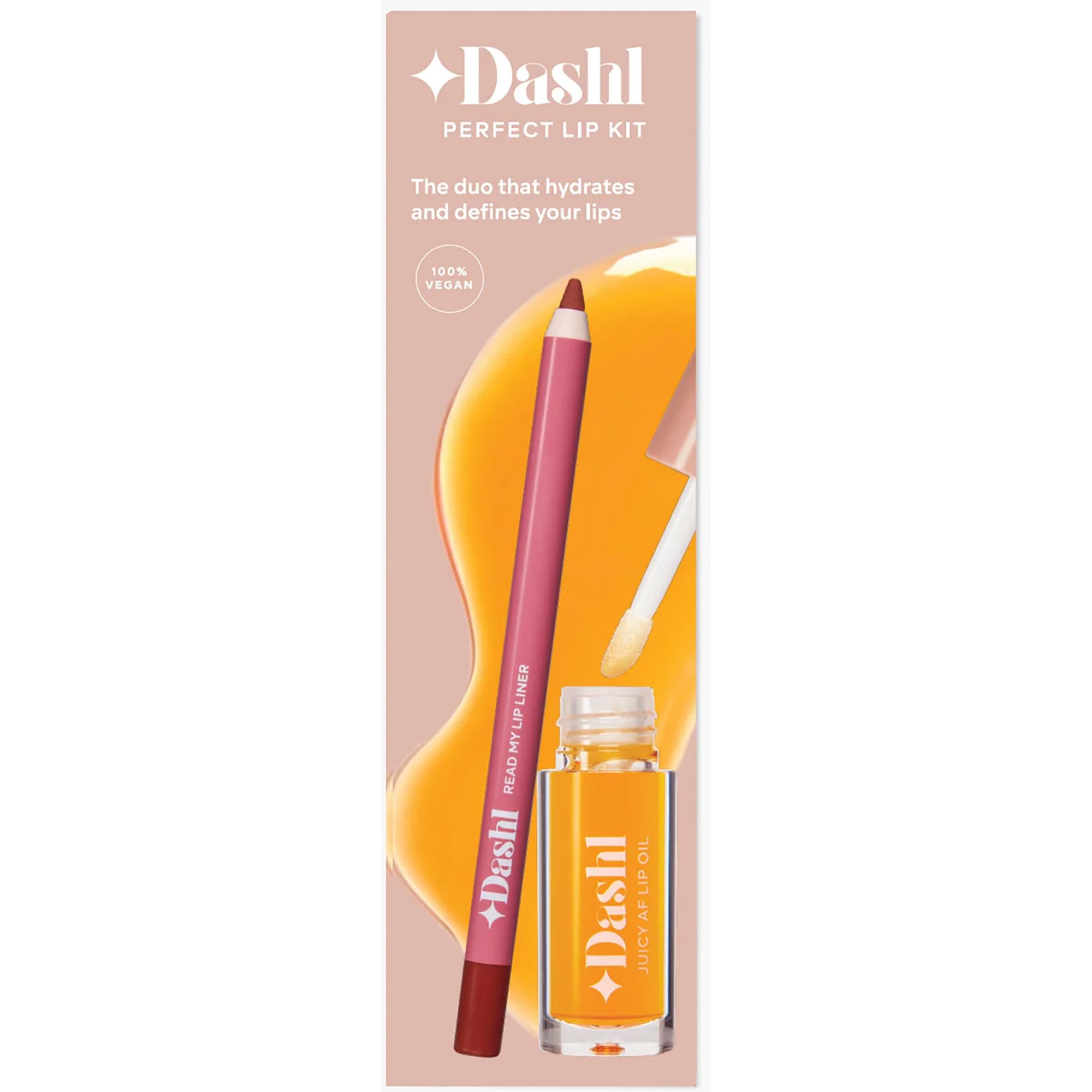 Dashl Perfect Lip Kit Spice It Up / Melted Sugar