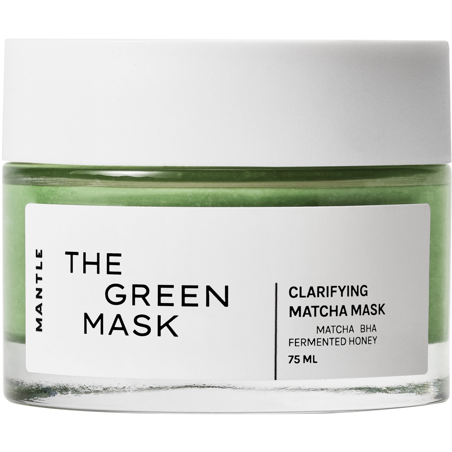 MANTLE The Green Mask Clarifying + Non-Drying Matcha Mask - 75 ml