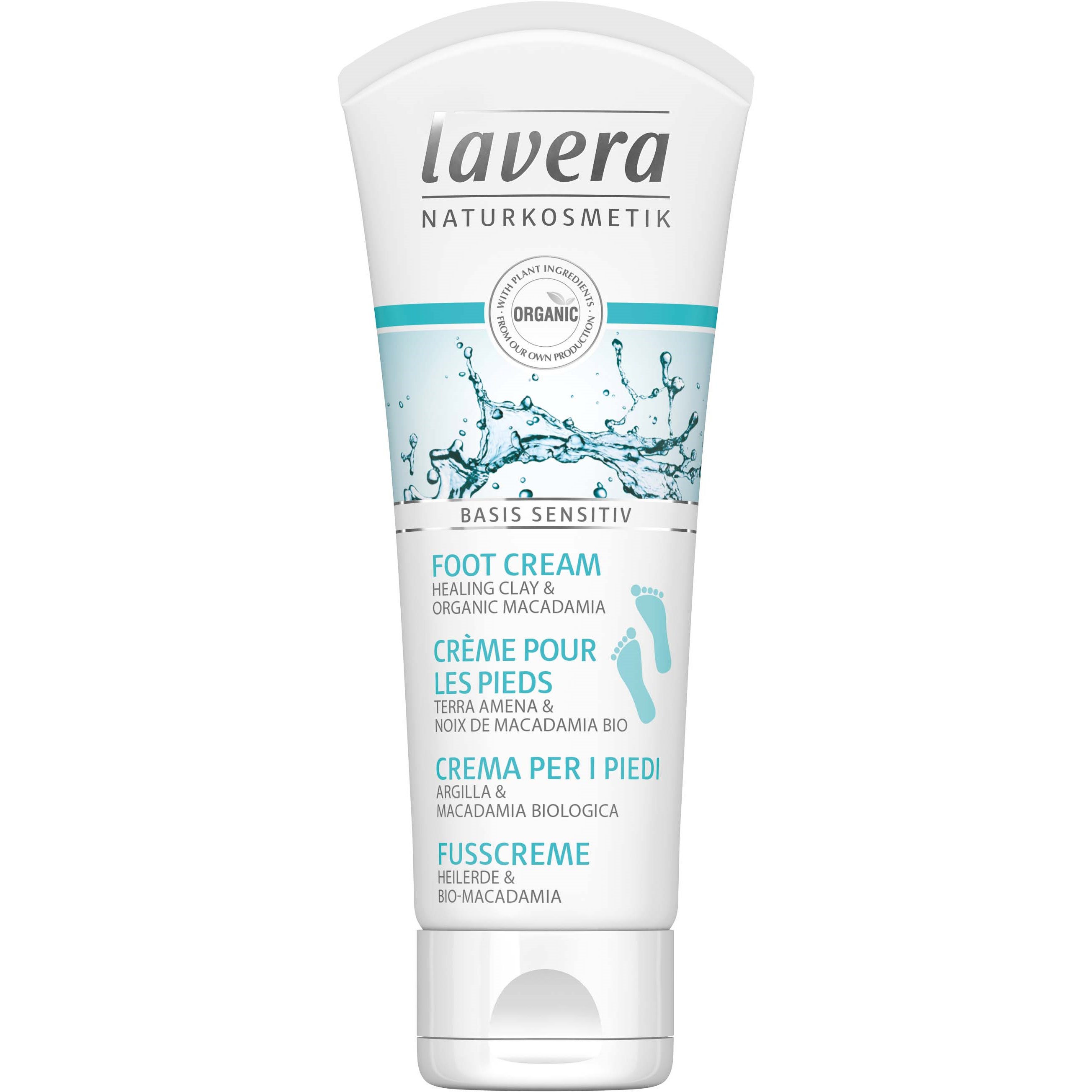 Lavera Basis Sensitiv  Foot Cream 75 ml