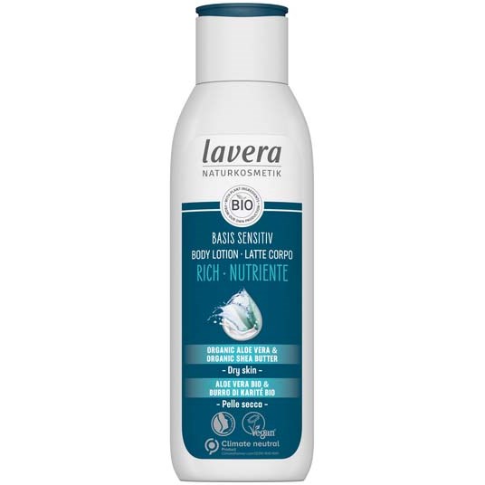 Lavera Basis Sensitiv  Rich Body Lotion 250 ml