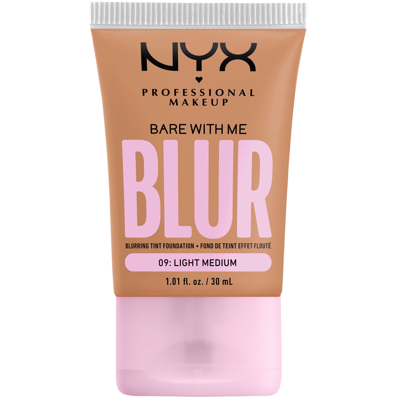 NYX Professional Makeup Bare With Me Blur Tint Foundation Light Medium - True Beige with a Warm Undertone 09 - 30 ml