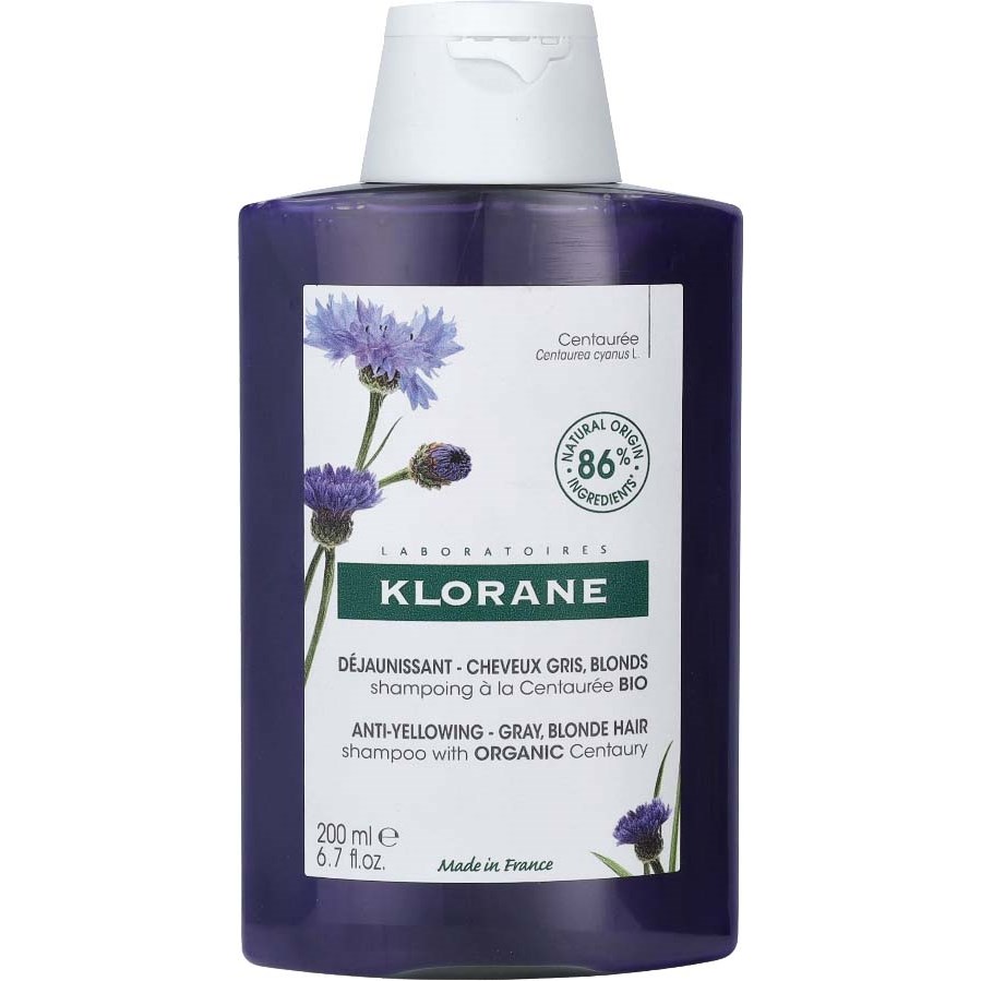 Klorane ORGANIC Knapweed Shampoo Silverschampoo 200 ml