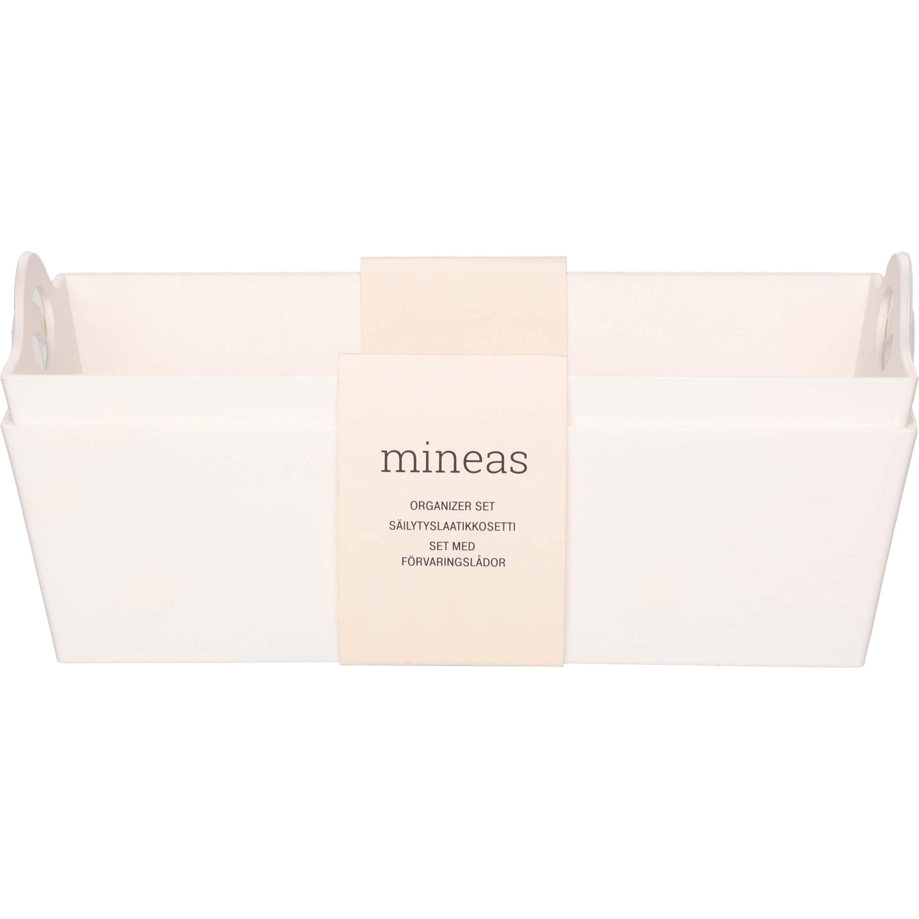 Mineas Organizer Set Large White