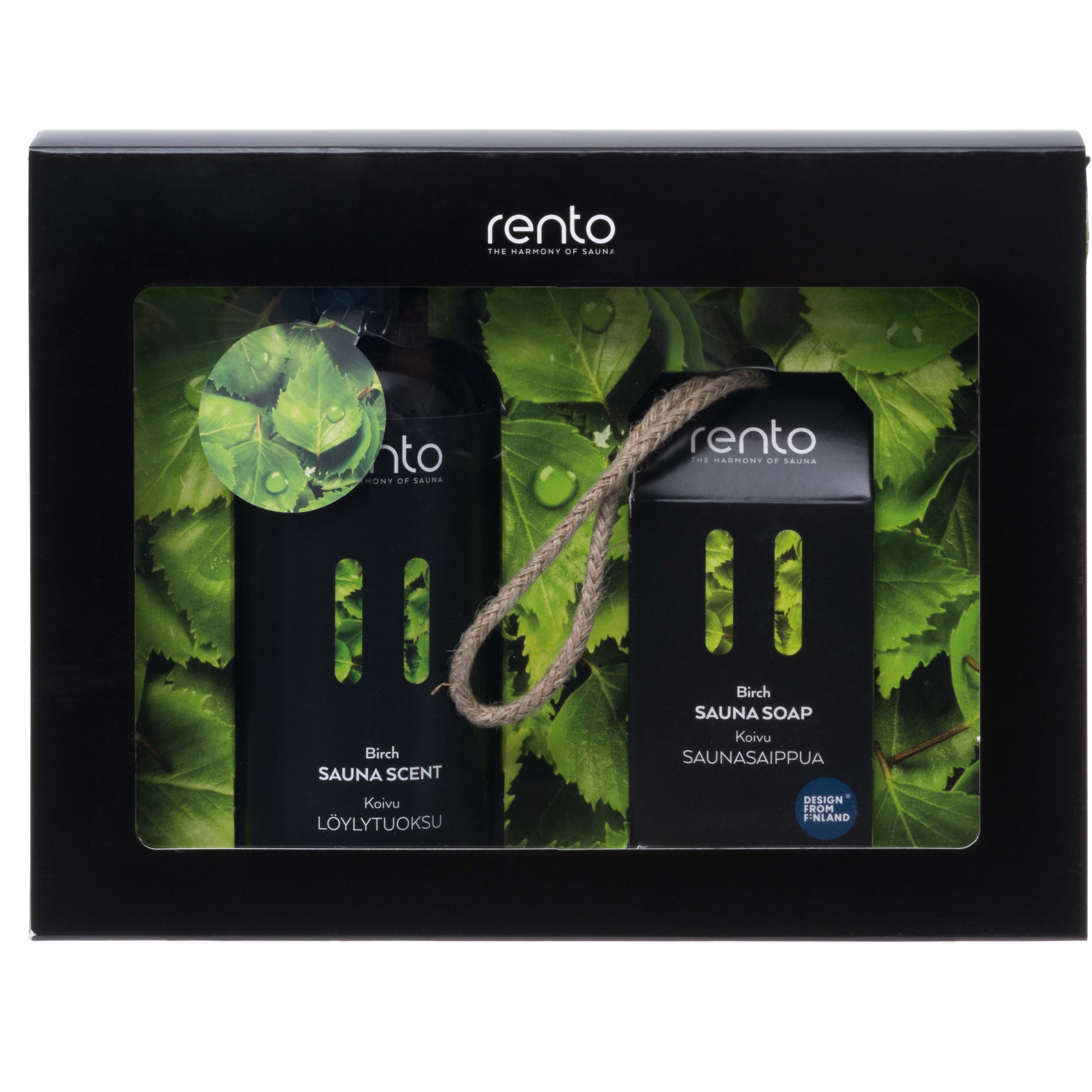 Rento Gift Set Scent & Saunasoap Birch