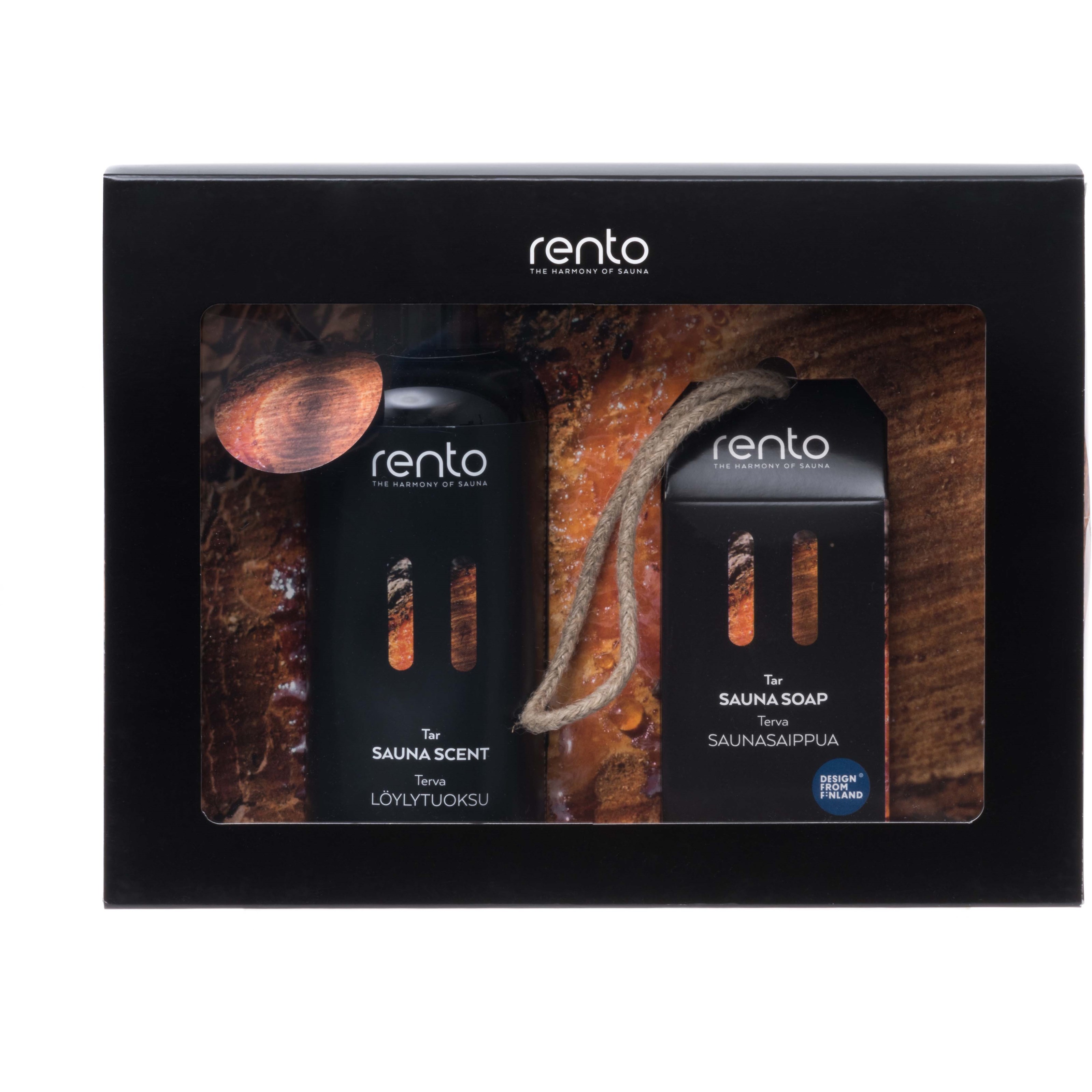 Rento Gift Set Scent & Saunasoap Tar