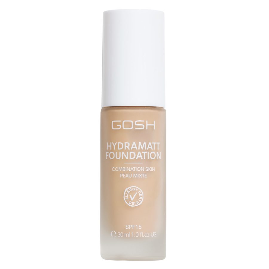 GOSH Hydramatt Foundation Light - Yellow/Cold Undertone 006N - 30 ml