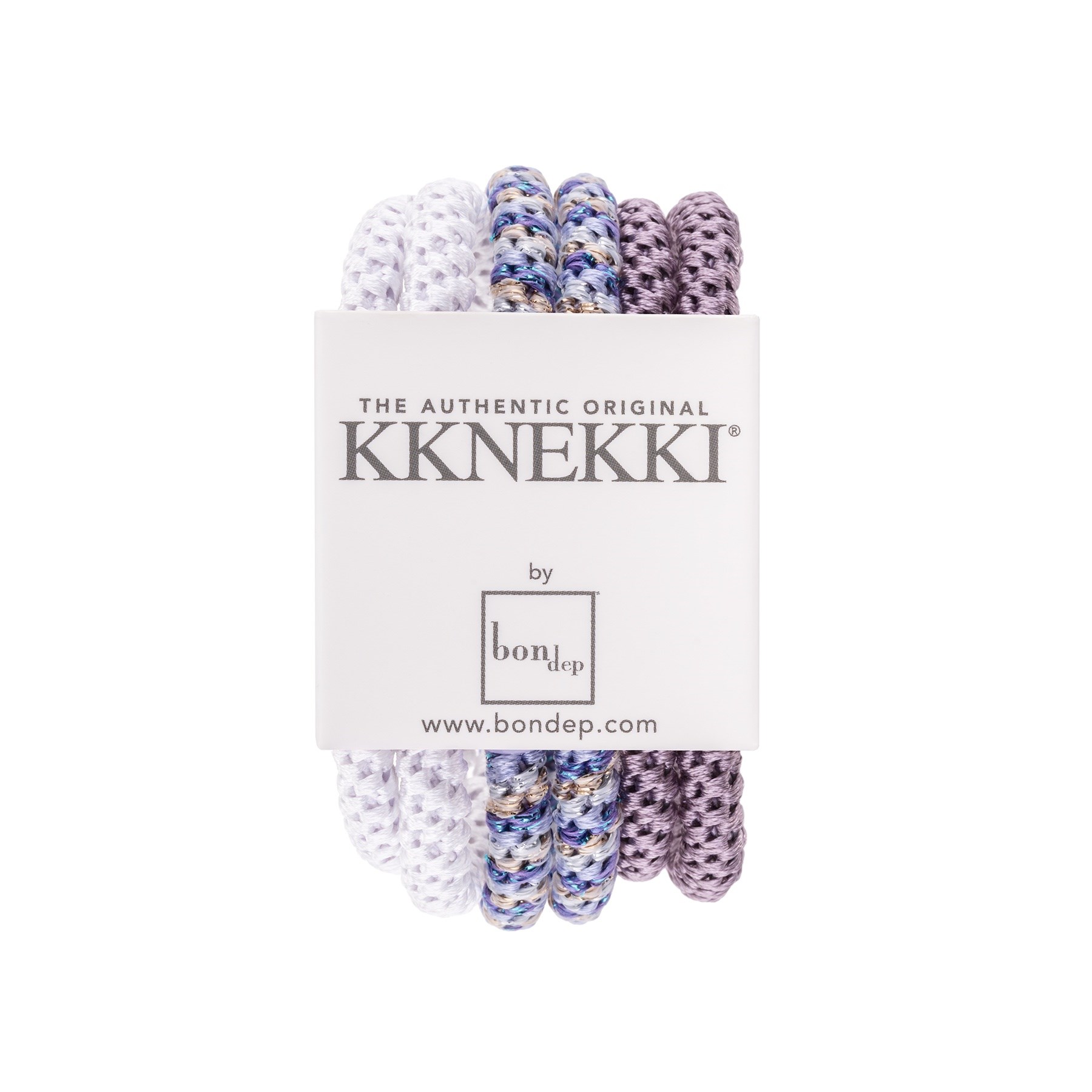 Bon Dep Kknekki Slim Bundle White/Purple/Blue