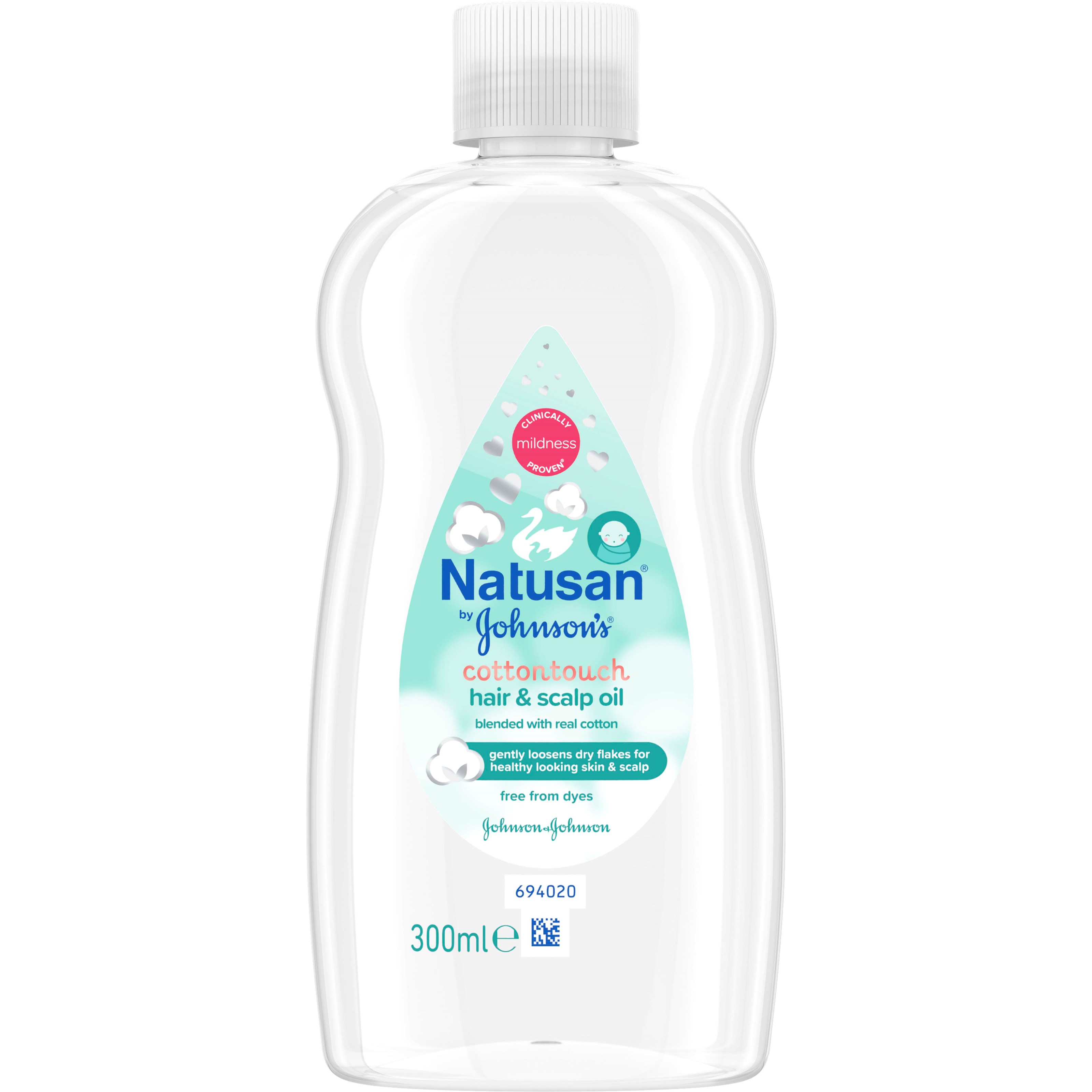 Natusan by Johnson's CottonTouch Hair & Scalp Oil 300 ml