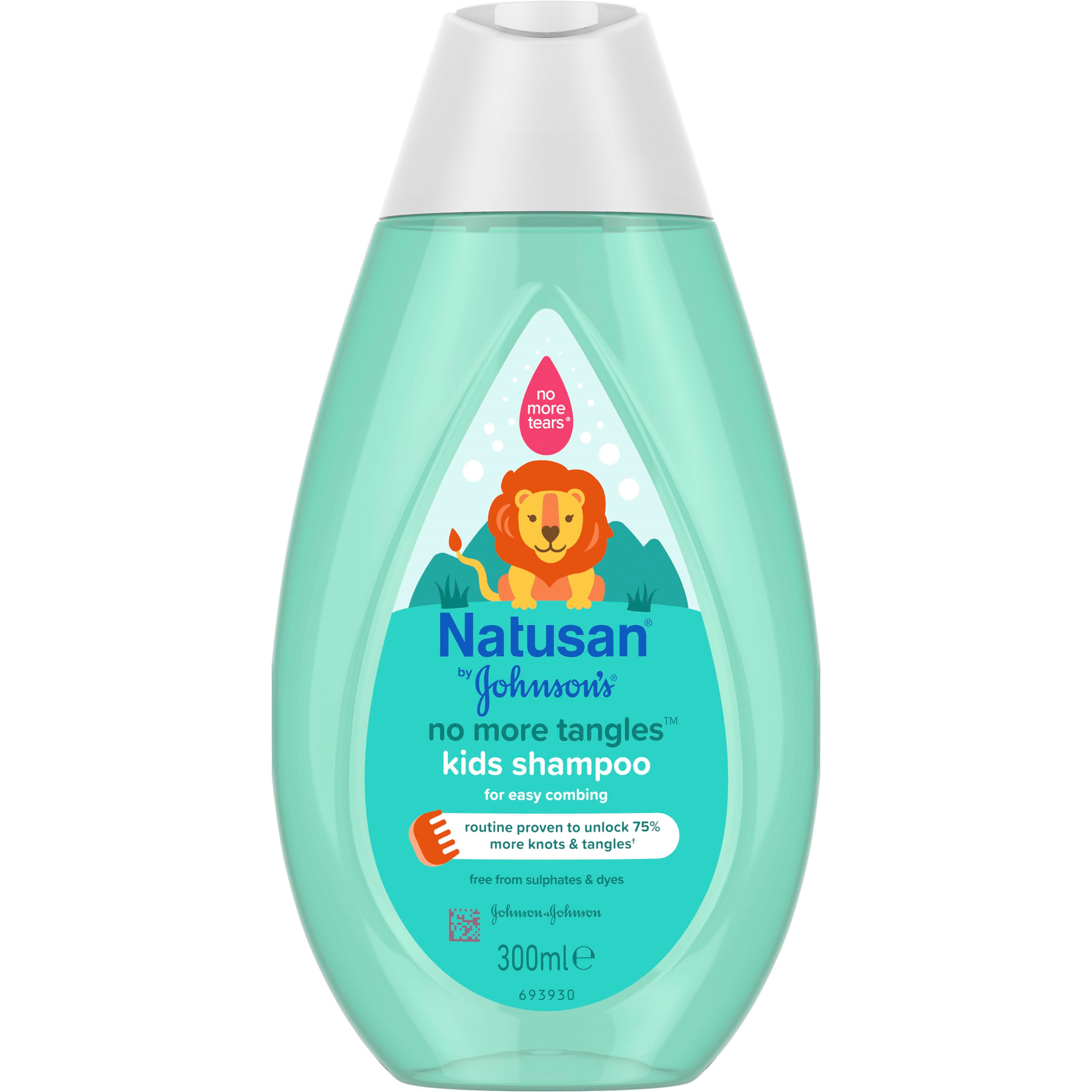 Natusan by Johnson's No More Tangles Kids Shampoo 300 ml