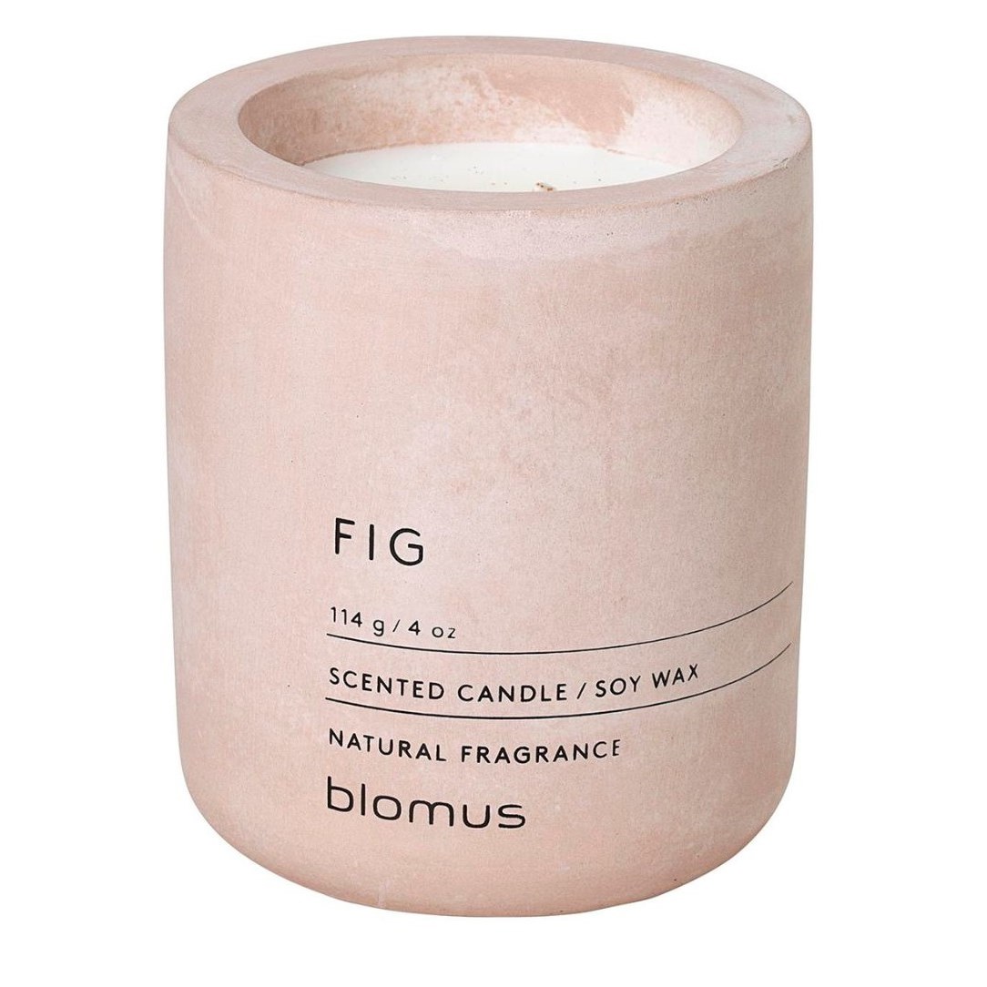 blomus Scented Candle Rose Dust Fig 114 g