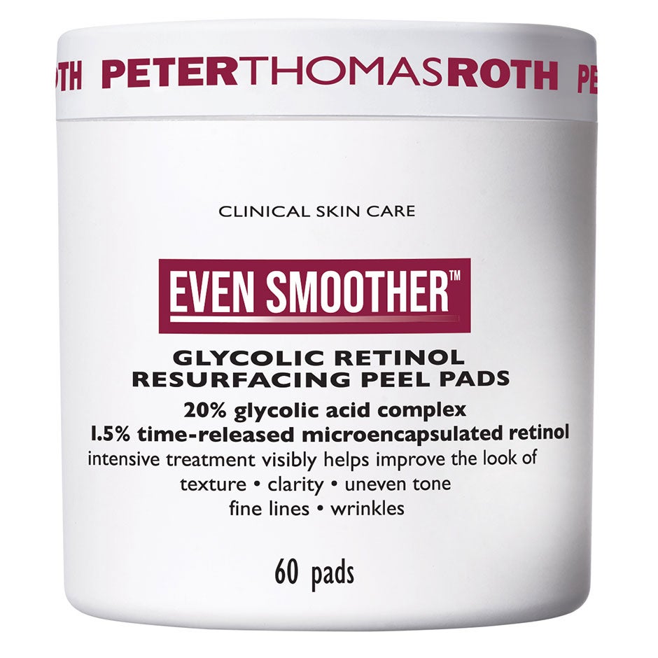 Peter Thomas Roth Even Smoother™ Glycolic Retinol Resurfacing Peel Pads 60 ml