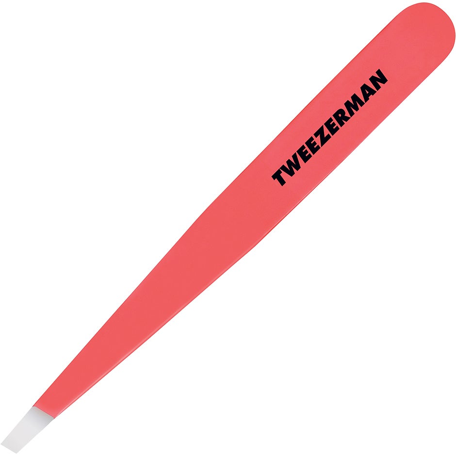 Tweezerman Slant Tweezer Geranium - 1 pcs