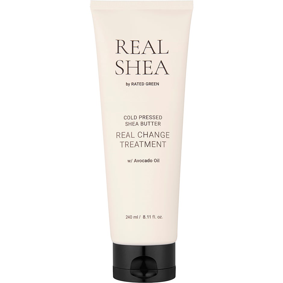 Rated Green Cold Pressed Shea Butter Real Change Treatment 240 ml