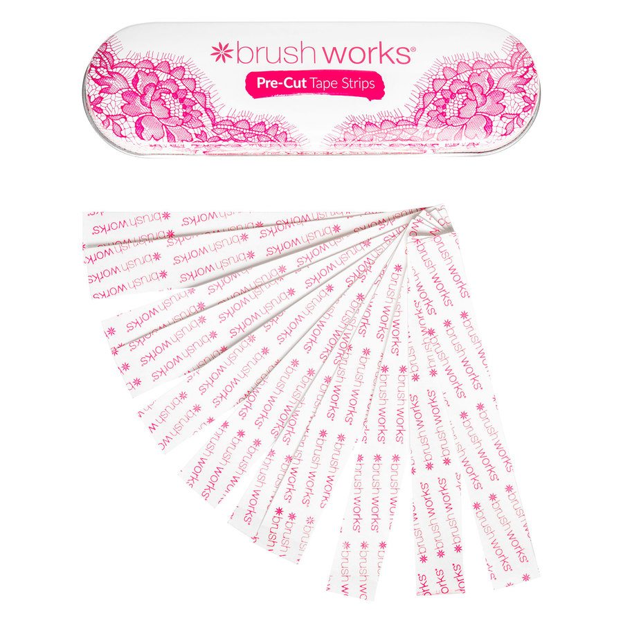 Brushworks Pre-Cut Dress Tape Strips - Tin