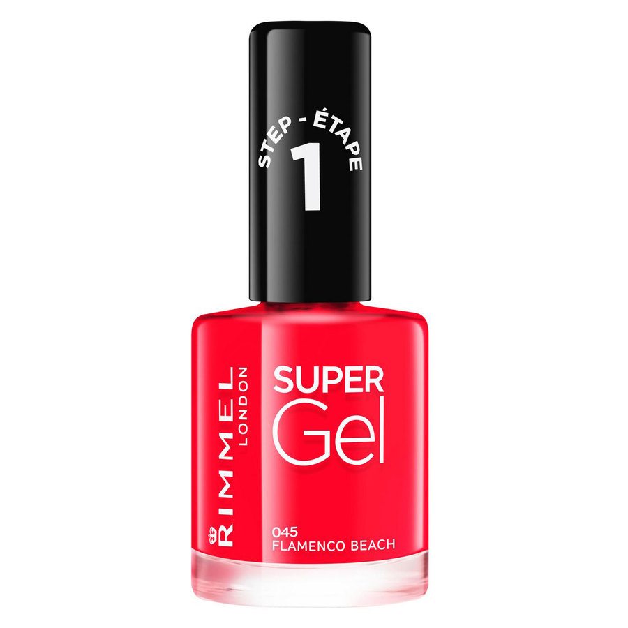 Rimmel London Super Gel Nail Polish #045 Flamenco Beach 12ml