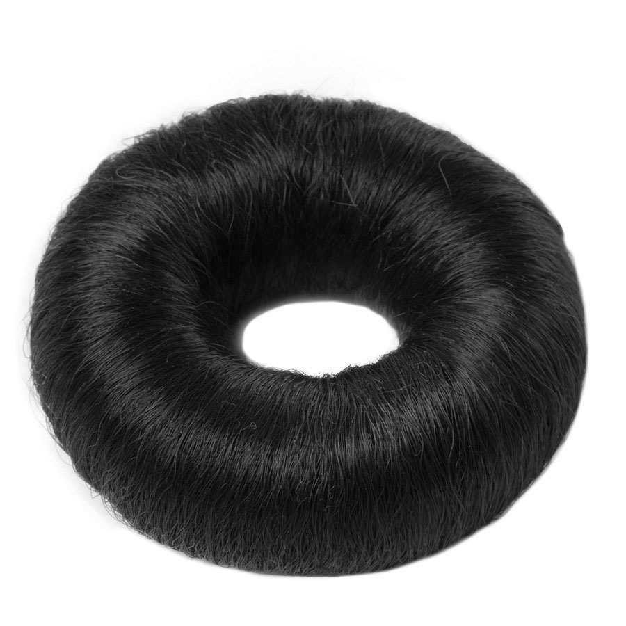 Hair Accessories Synthetic Hair Bun Large Black 1 st