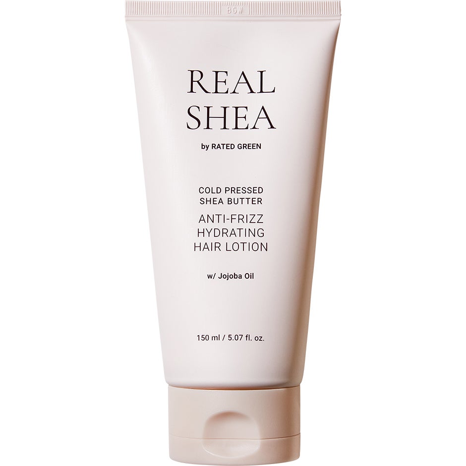 Rated Green Real Shea Anti- Frizz Hydrating Lotion w/ Jojoba Oil 150 ml