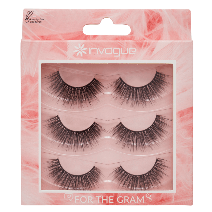 Invogue Multipack Lash Vault 3 3 st