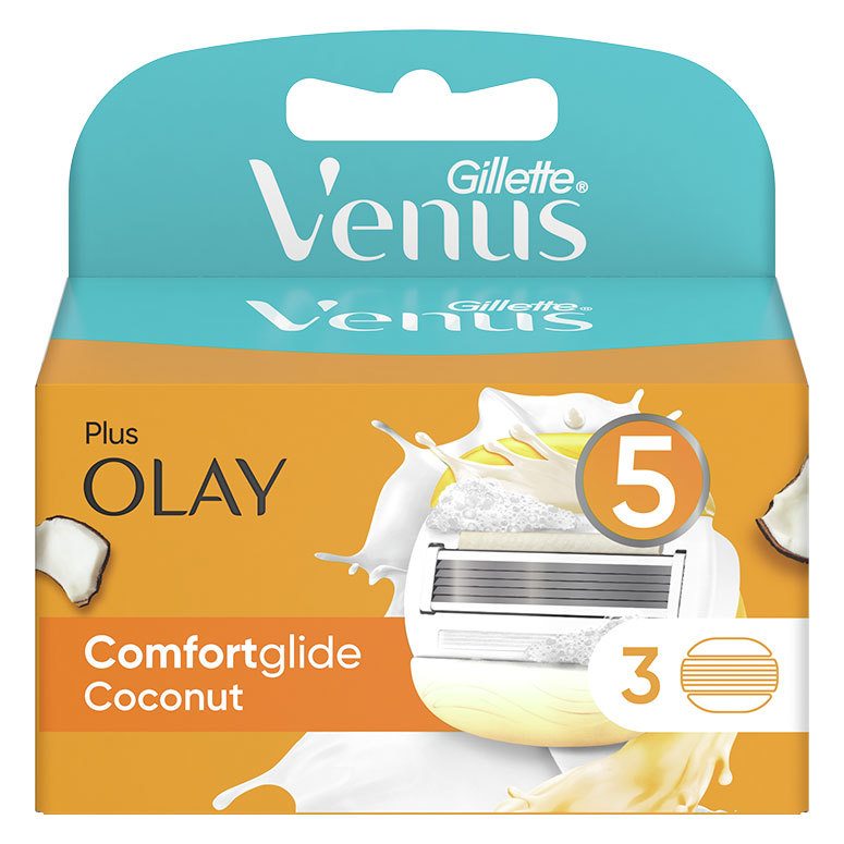 Venus Comfortglide Coconut Plus Olay Razor Blades 3 st