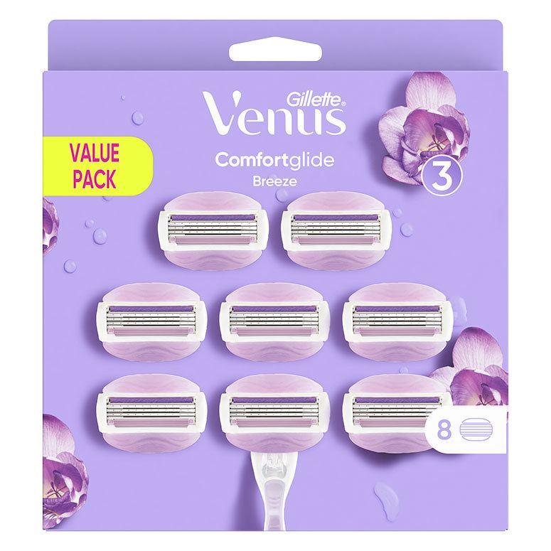 Venus Comfortglide Breeze Razor Blades 8 st