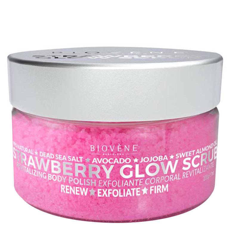 Biovène Strawberry Glow Scrub Revitalizing Body Polish 200 g