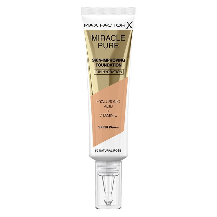 Max Factor Miracle Pure Skin-Improving Foundation 50 Natural Rose