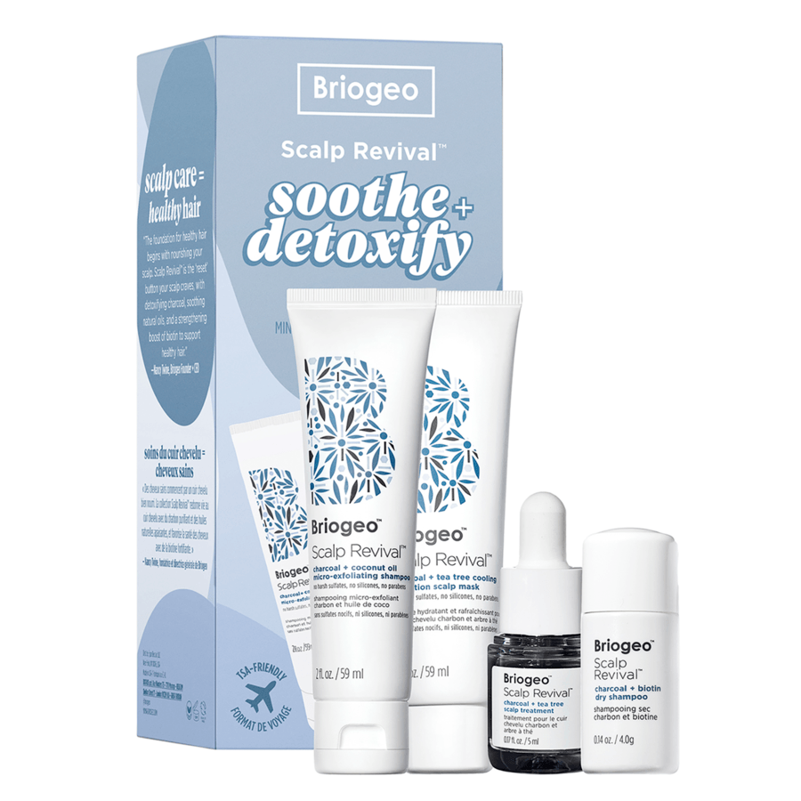 Briogeo Scalp Revival™ Soothe + Detoxify Hair Care Minis