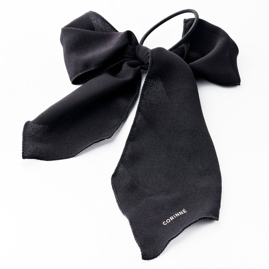 Corinne French Bow Black