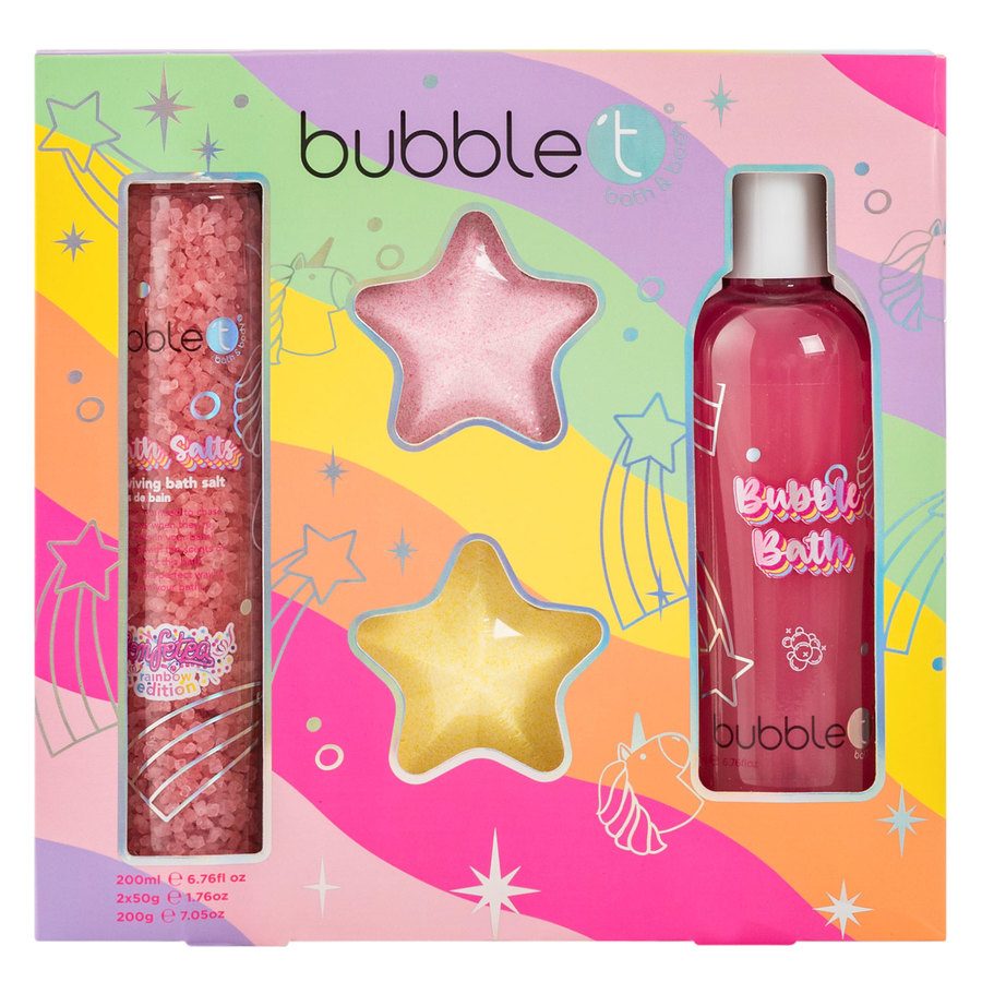 Bubble T Rainbow Bath Mixed Set