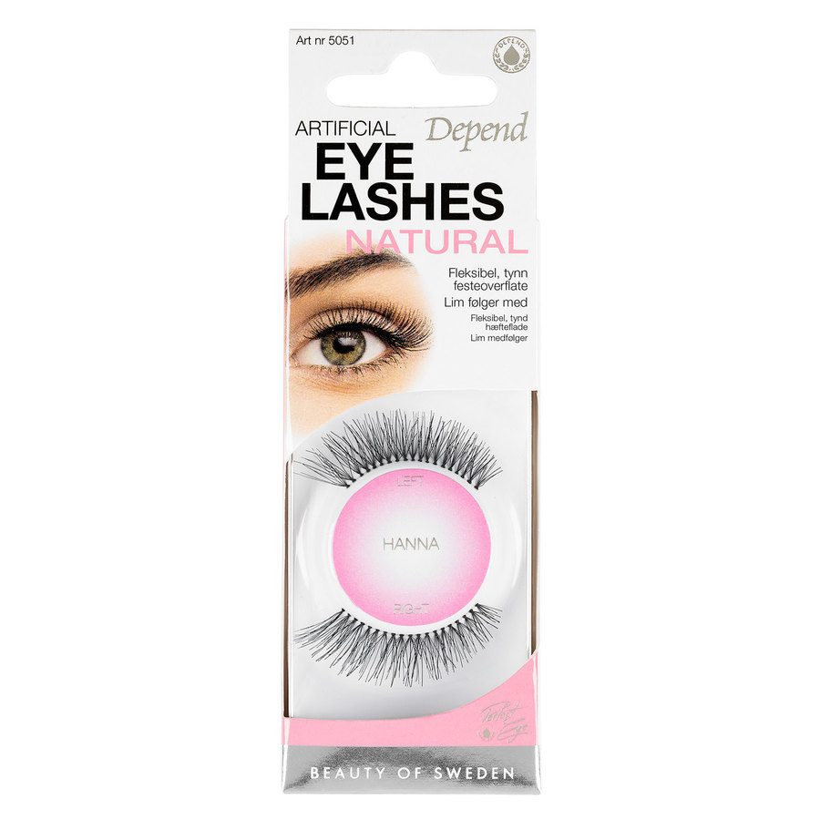 Depend Eye Lashes Natural Hanna 1 par