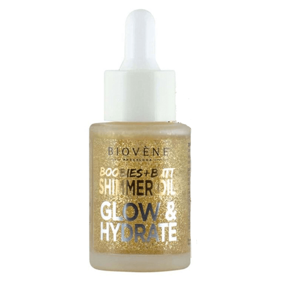 Biovène Glow Shimmer Oil Attention Boosting Organic Banana Treatm