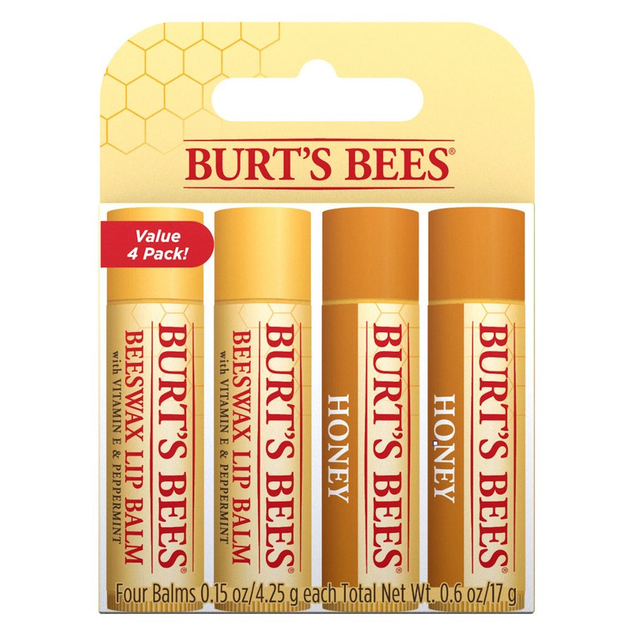 Burt's Bees Beeswax & Honey Quad Pack 4x4,25 g