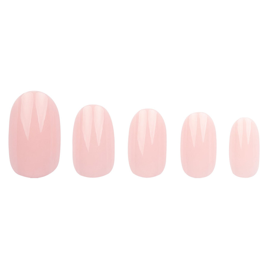 Invogue Baby Pink Oval Nails 24 st.