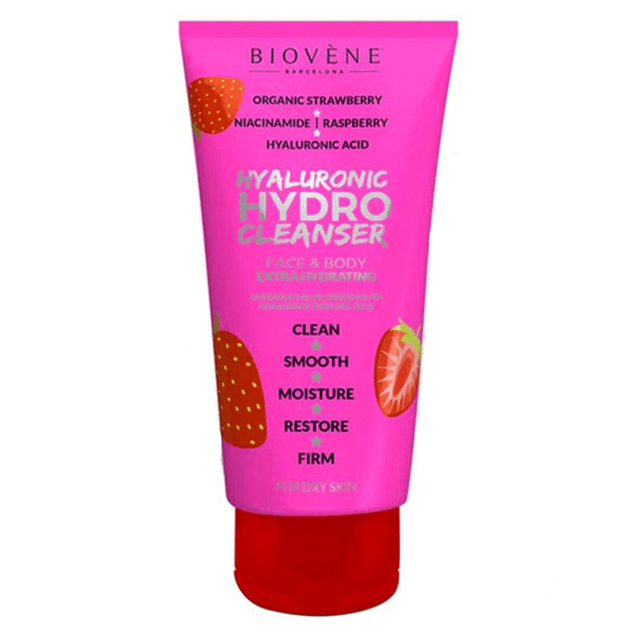 Biovène Hydro Cleanser HA + Organic Strawberry Hydrating Cleanser