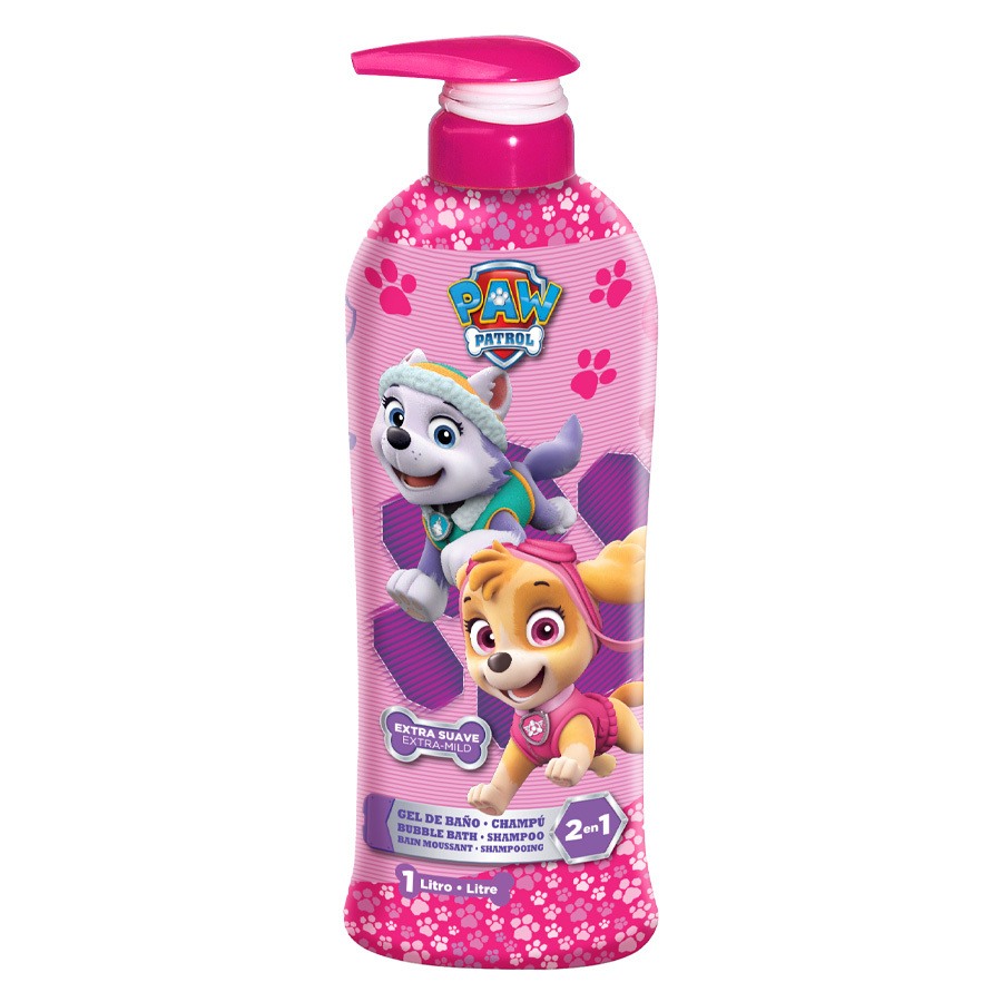 Paw Patrol 2in1 Bubblebath & Shampoo 1000 ml