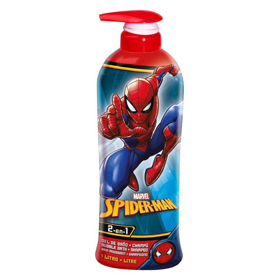 Marvel Spiderman Bubblebath & Shampoo 2in1 1000 ml