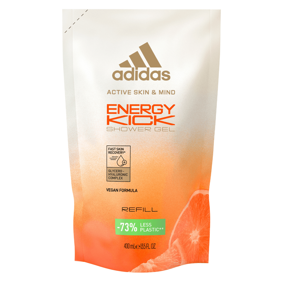 Adidas Active Skin & Mind Energy Kick Shower Gel Refill For Women