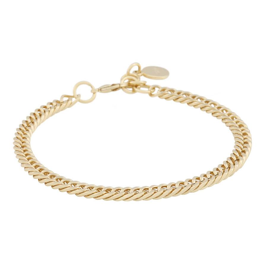 Snö of Sweden South Bracelet Plain Gold 18,5cm