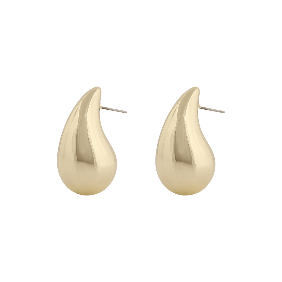 Snö of Sweden Yenni Ear Medium Plain Gold