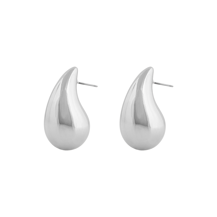 Snö of Sweden Yenni Ear Plain Medium Silver