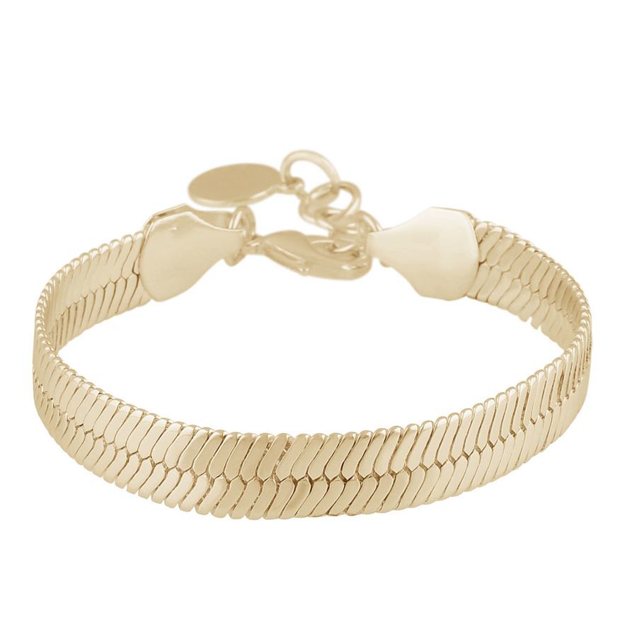 Snö of Sweden Bella Chain Bracelet Plain Gold Onesize