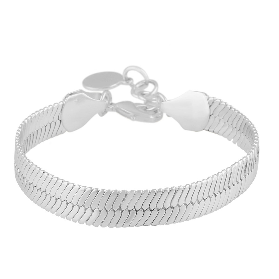 Snö of Sweden Bella Chain Bracelet Plain Silver Onesize