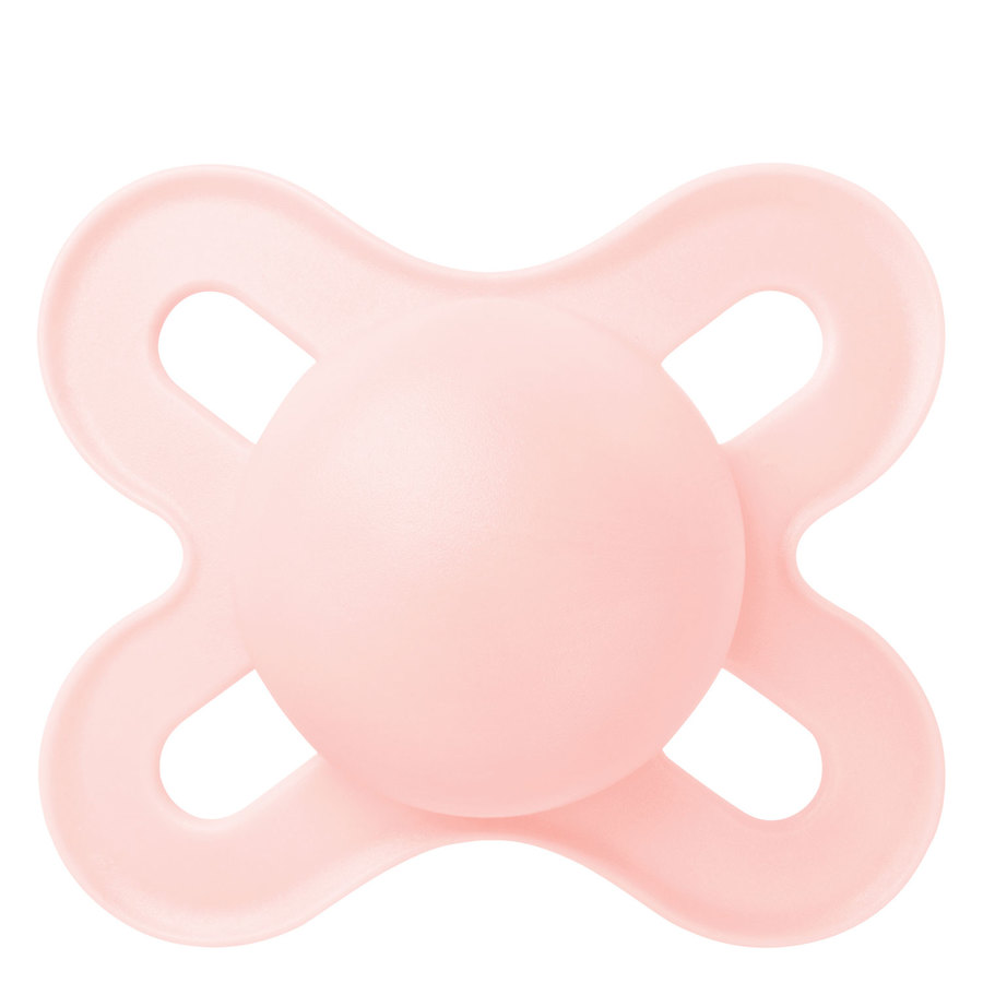 MAM Start Pacifier 0–2 m Silk Teat Pink X6