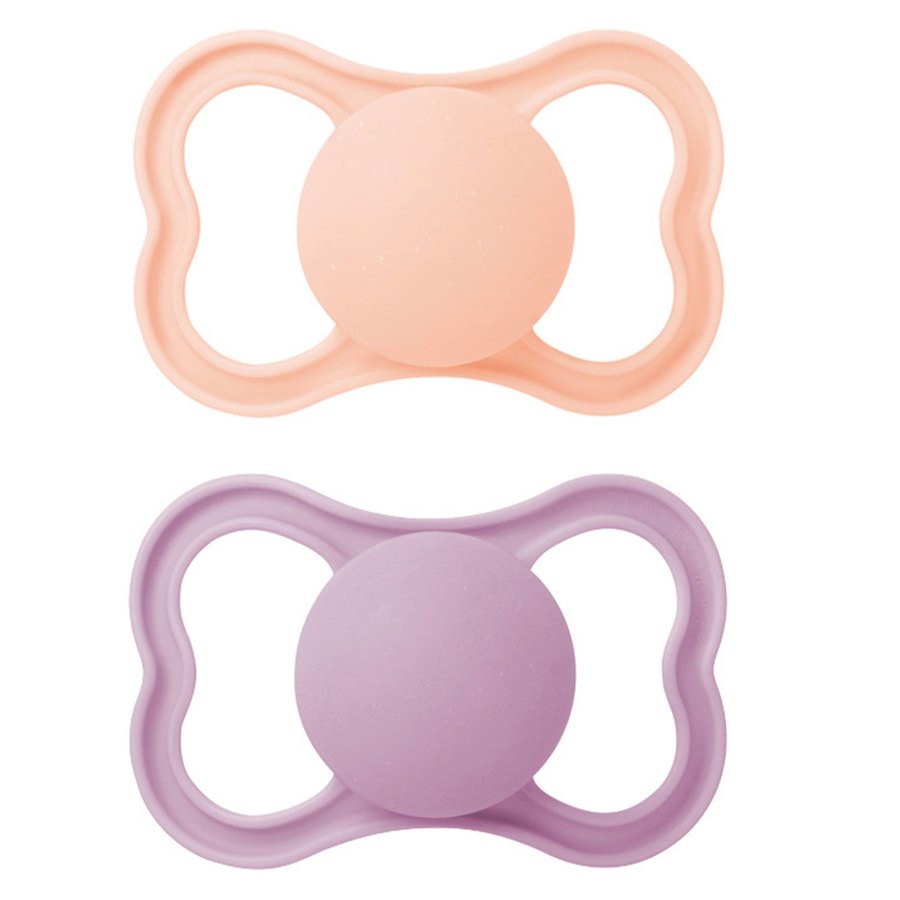 MAM Air Silicone Pacifier Pink 6–16 m 2 st