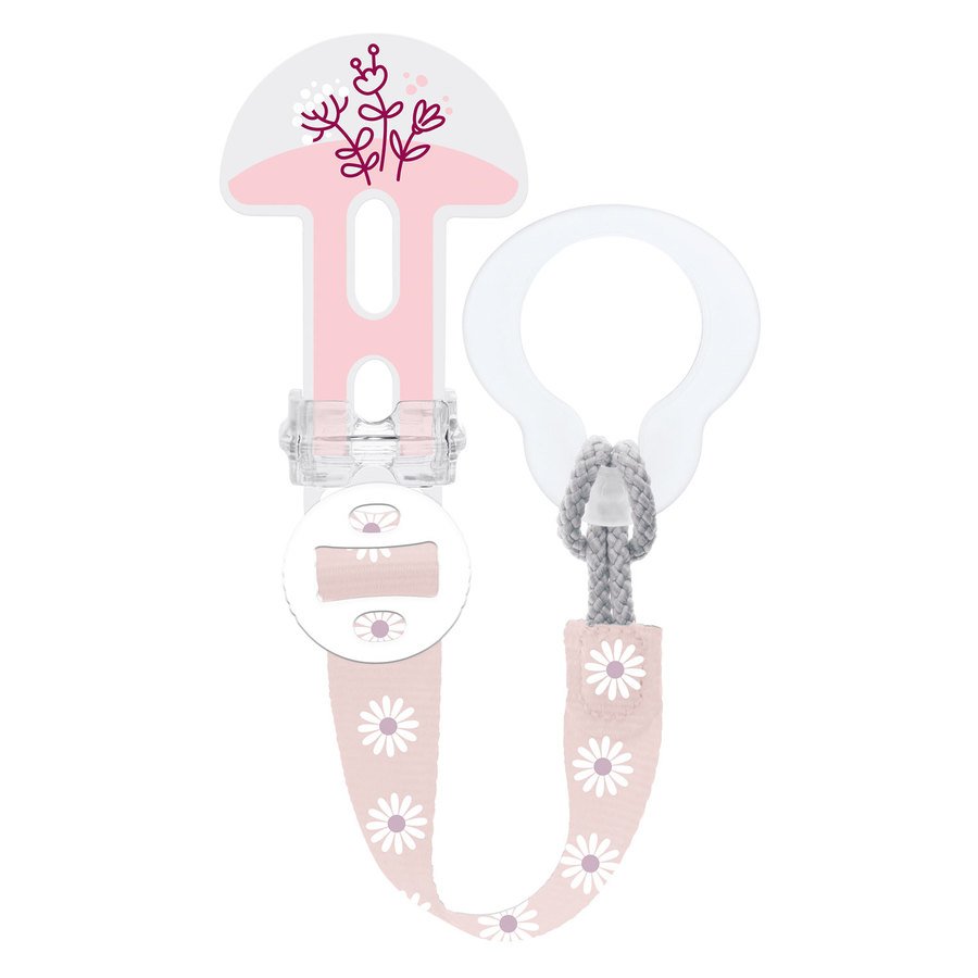 MAM Pacifier Clip It Pink