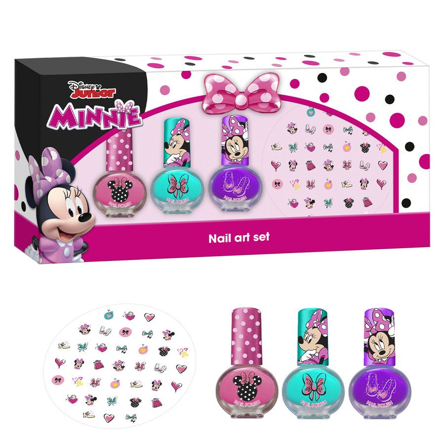 Disney Minnie Nail Art Set 4 st