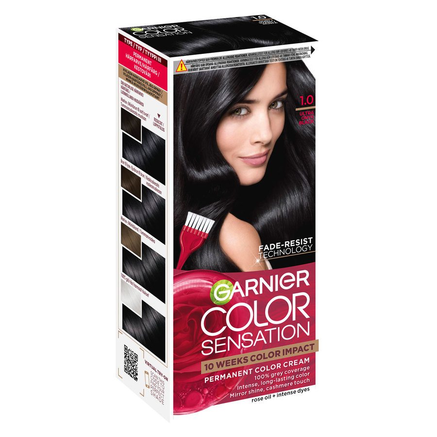 Garnier Color Sensation 1.0 Ultra Onyx Black