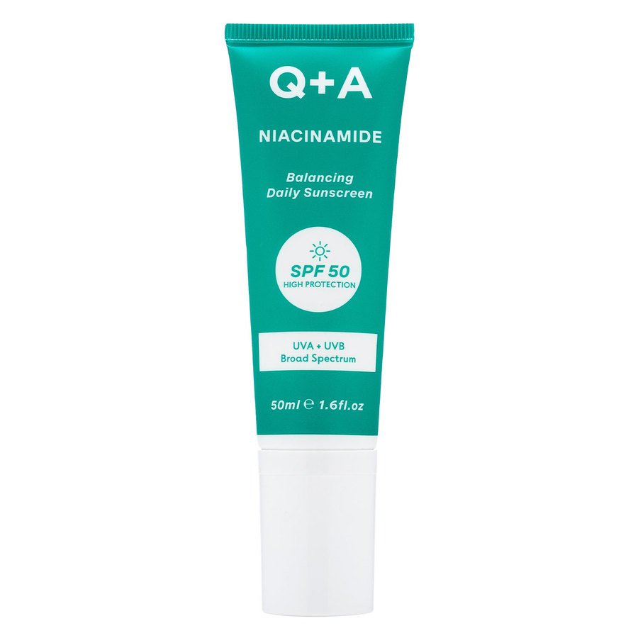 Q+A Niacinamid Balancing Face Sunscreen SPF50 50 ml